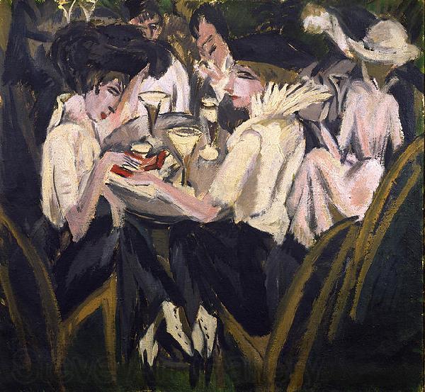 Ernst Ludwig Kirchner Im CafEgarten